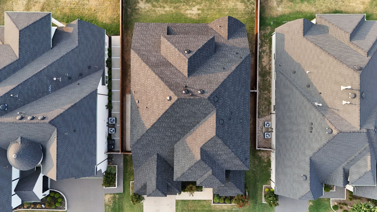 Completed Prestige roof in Black shingles